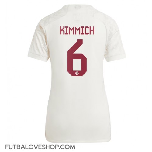 Dres Bayern Munich Joshua Kimmich #6 Tretina pre Ženy 2023-24 Krátky Rukáv